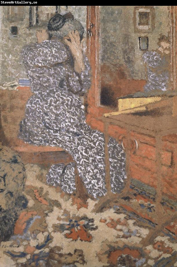 Edouard Vuillard The mother s hair grown